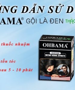 Hướng dẫn sử dụng dầu gội Ohbama đúng cách