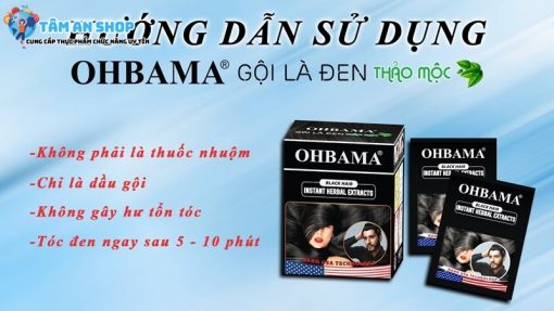 Hướng dẫn sử dụng dầu gội Ohbama đúng cách