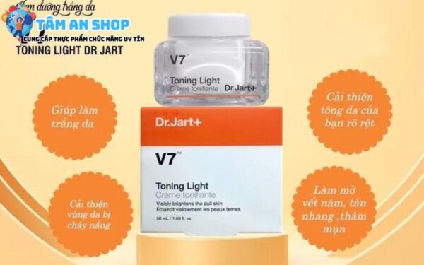 Kem dưỡng sáng da V7 Toning Light Dr.Jart+