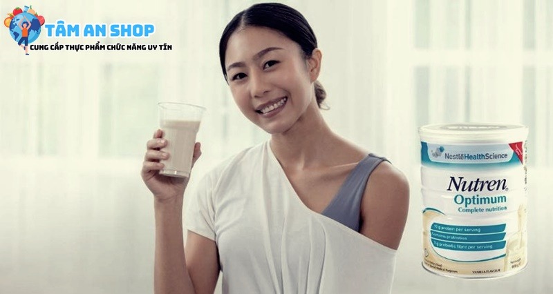 Sữa Nutren Optimum hỗ trợ tiêu hóa tốt