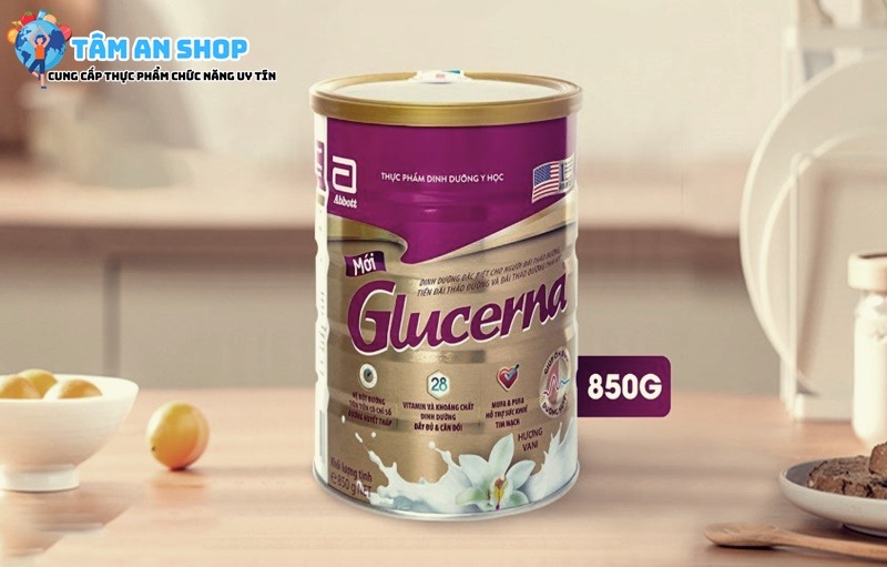 Sữa Glucerna giúp kiểm soát lượng đường trong máu