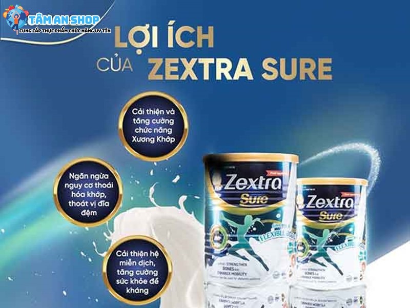 Zextra Sure với nhiều lợi ích cho sức khỏe
