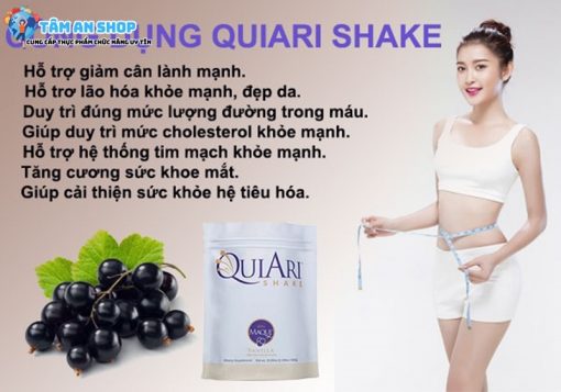 Bột Quiari với nhiều công dụng