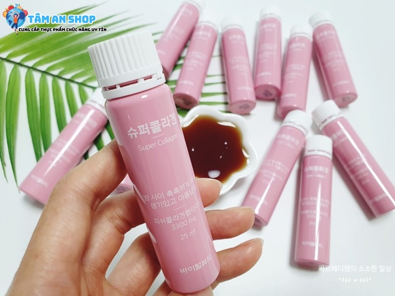 Sử dụng Collagen VB Hàn Quốc 30 ống liều lượng hợp lý
