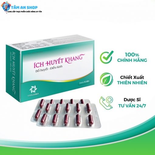 Mua Ích Huyết Khang chính hãng để đảm bảo chất lượng