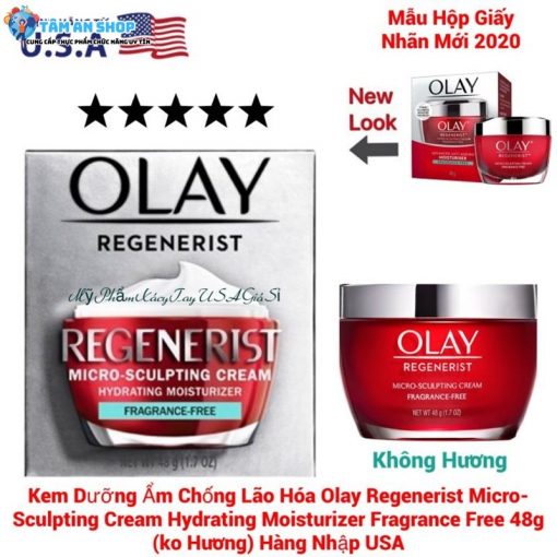 Olay Regenerist Micro-Sculpting Cream 48g thương hiệu Mỹ