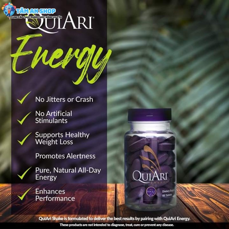 Lọ Quiari Energy nguồn gốc tại Mỹ