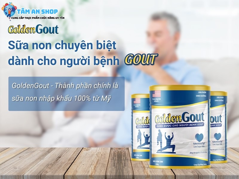 Sữa Golden Gout được kiểm dịch nghiêm ngặt