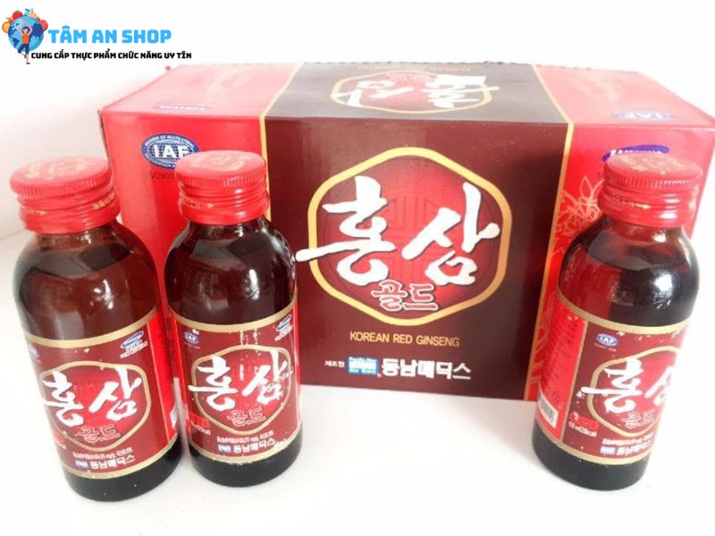 Nước Korean Red Ginseng mẫu mới