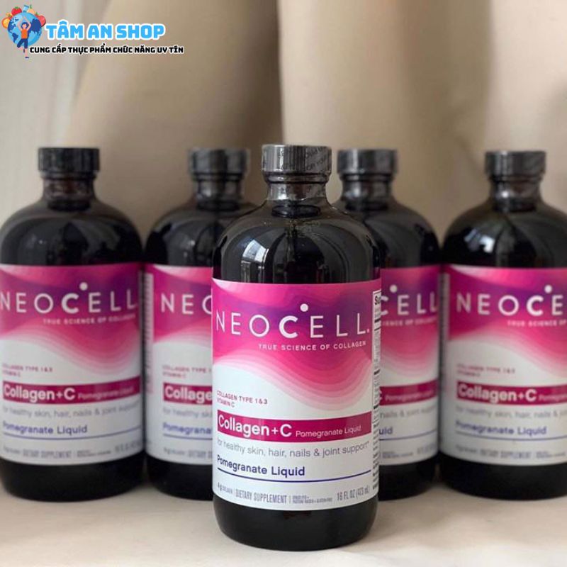 Nước uống lựu Neocell Collagen +C Pomegranate Liquid 473ml có tốt không