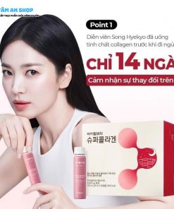 Collagen VB Hàn Quốc 30 ống hiệu quả sau 14 ngày