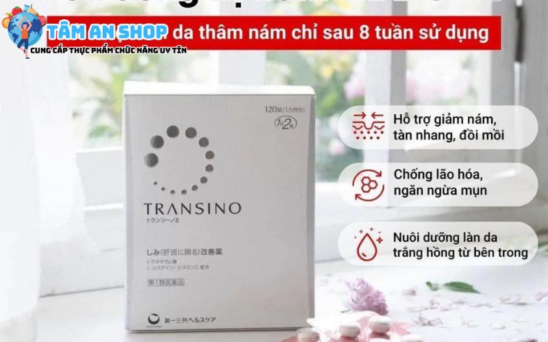 Sản phẩm bảo vệ sức khỏe Transino 240 viên