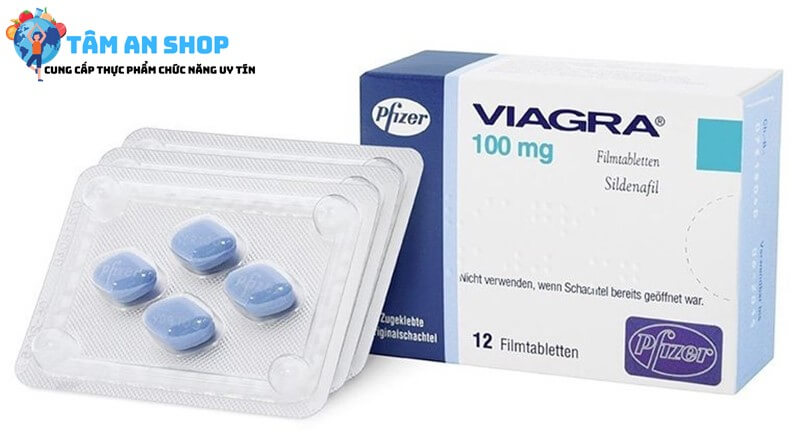 Sản phẩm điều trị rối loạn cương dương Viagra