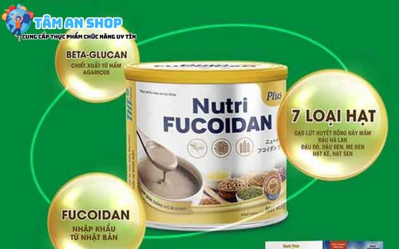 Sản phẩm Nutri Fucoidan bổ sung dinh dưỡng