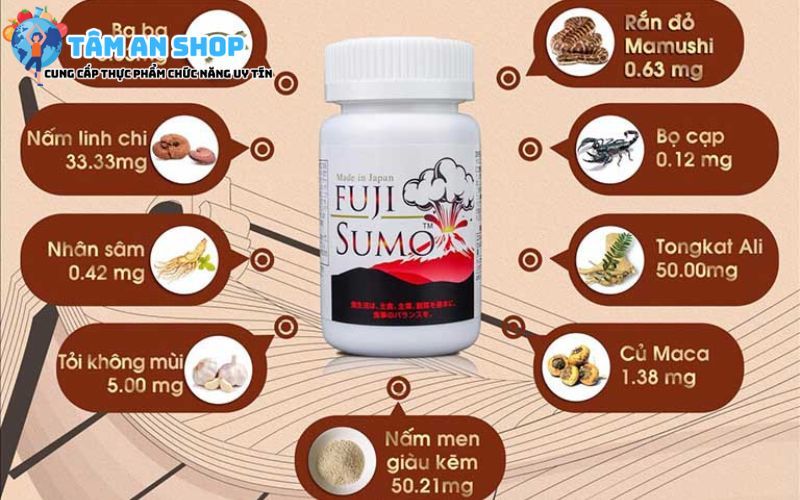 Thực phẩm tăng cường sinh lý tốt nhất Fuji Sumo
