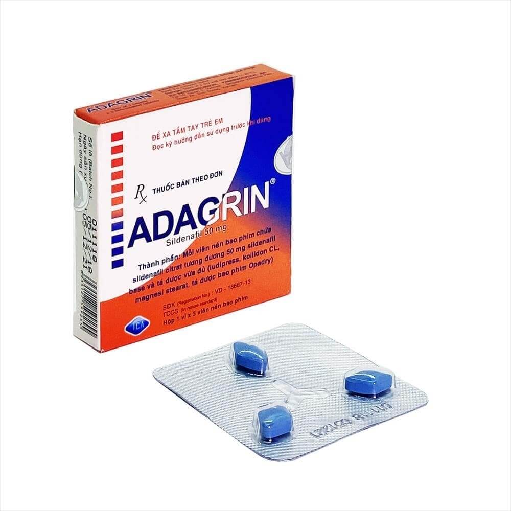 Sử dụng Adagrin theo chỉ định của bác sĩ