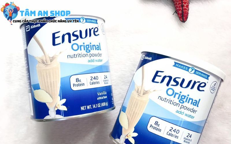 Sữa bổ sung dinh dưỡng Ensure Mỹ 397g