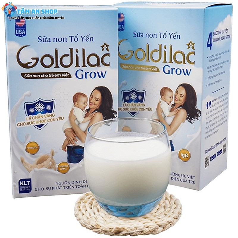 Goldilac Grow chất lượng sữa non tuyệt vời
