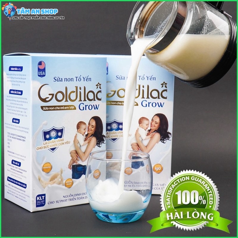 Sữa non tổ yến Grow Pro 392g 28 gói chất lượng tốt