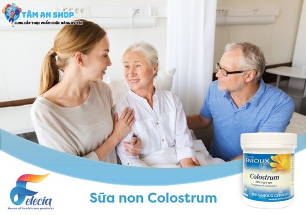 Sữa non Fenioux Colostrum tốt cho người già