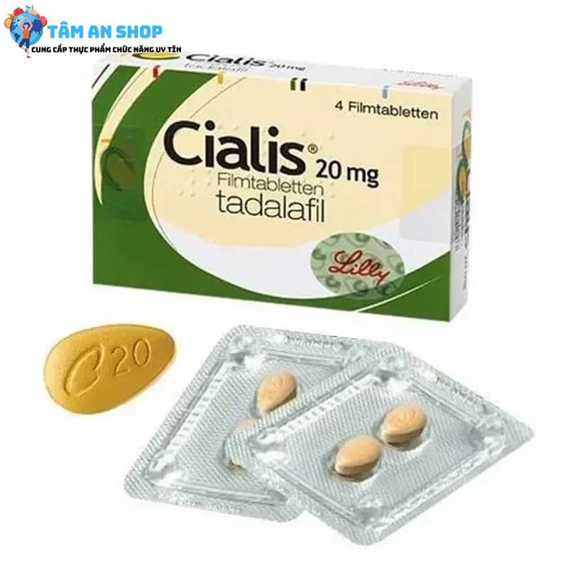 Tác dụng của thuốc điều trị rối loạn cương dương Cialis