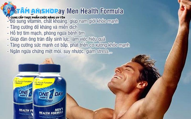 Uống One A Day Men có lợi cho sức khỏe