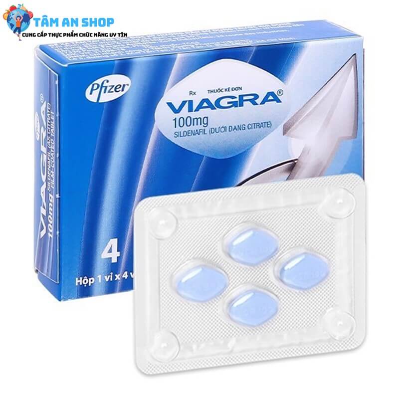 Tác dụng phụ khi dùng viên uống Viagra