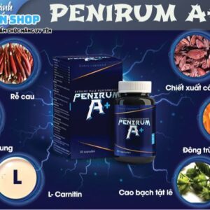 Thành phần chính của viên tăng sinh lý Penirum A+