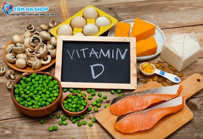 Vitamin D cần thiết cho quá trình hấp thụ canxi