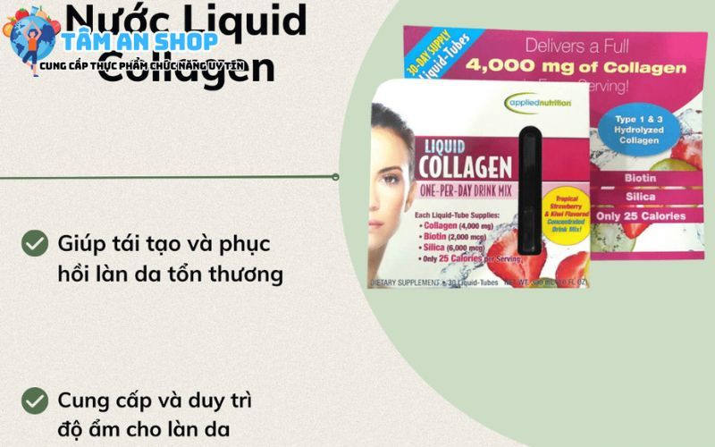 Thực phẩm chức năng làm đẹp Collagen liquid