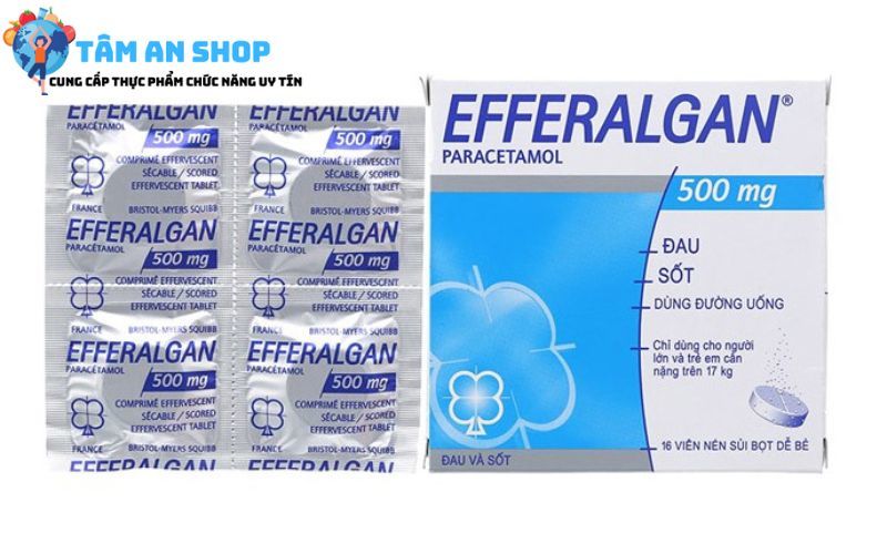 Thuốc Efferalgan 500mg sử dụng tốt