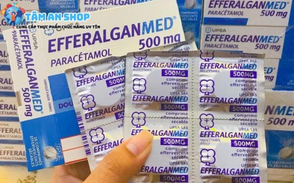 Thuốc giảm đau hạ sốt Efferalgan 500mg