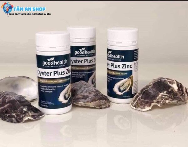 Tinh chất hàu Úc Oyster Plus Zinc Goodhealth giá tốt tại Tâm An Shop