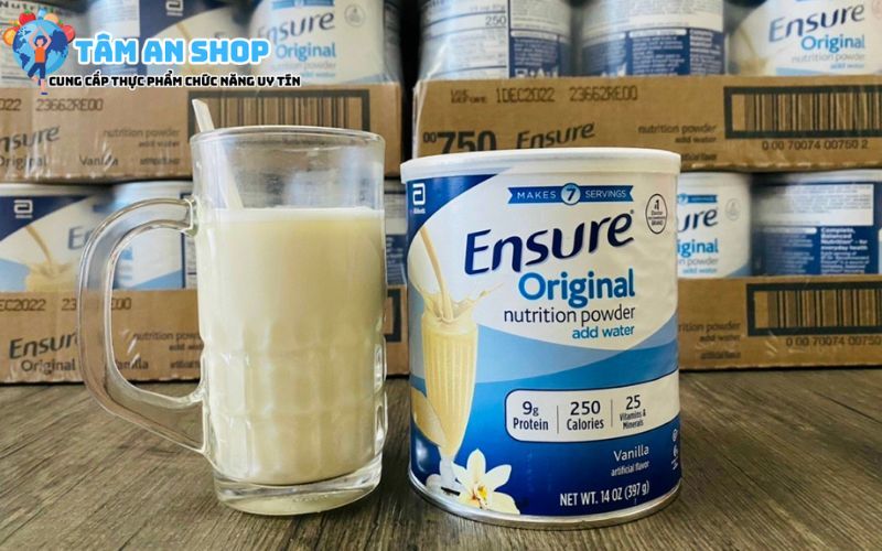 Uống sữa Ensure Mỹ 397g