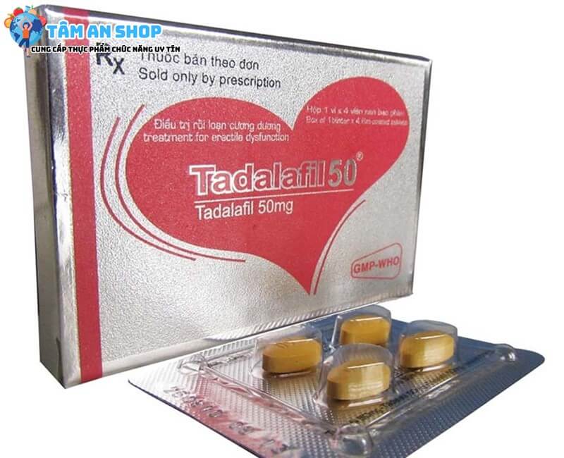 Viên uống đặc trị điều trị rối loạn cương dương Tadalafil
