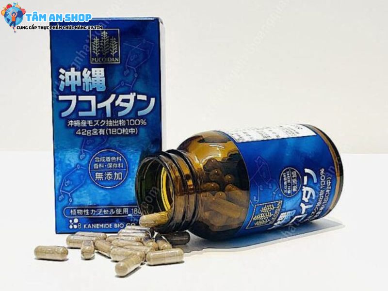 Viên uống Fucoidan xanh Nhật Bản