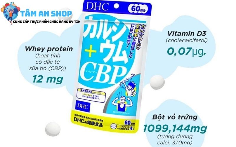 Vitamin tổng hợp DHC Calcium CBP 30 Days cho người lớn