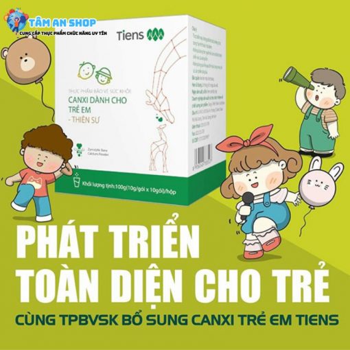 Canxi Thiên Sư dành cho trẻ