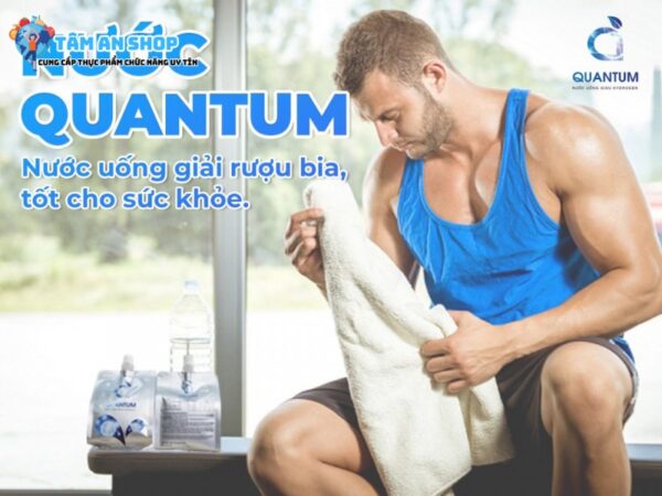 Công dụng và lợi ích khi sử dụng nước uống giàu hydro Quantum