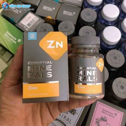 Essential Minerals Zinc Siberian an toàn với người sử dụng