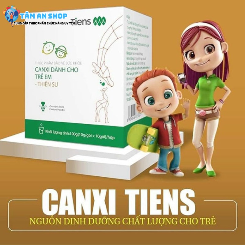 Giới thiệu về sản phẩm Canxi Thiên Sư dành cho trẻ
