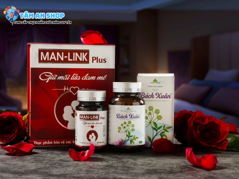 Manlink Plus được bào chế từ các thành phần tự nhiên