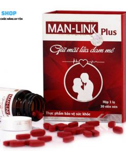 Manlink Plus hỗ trợ tăng cường sinh lực ở nam