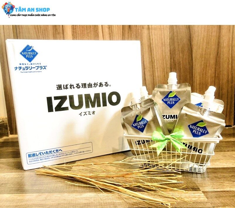 Nguồn gốc và xuất xứ sản phẩm Nước Izumio