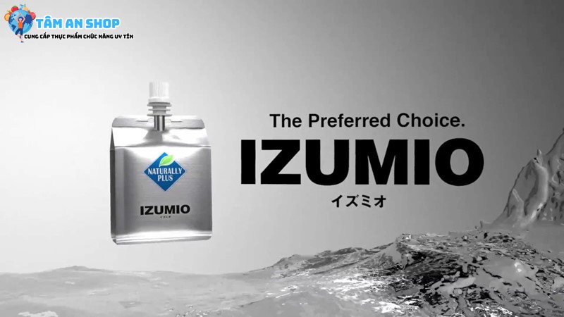 Nước Izumio giúp ức chế và ngăn ngừa sự hình thành, phát triển của các gốc tự do trong cơ thể.