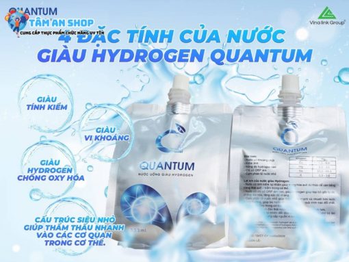 Nước uống giàu hydro Quantum