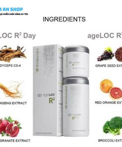 Thành phần chính trong Ageloc Vitality Nuskin