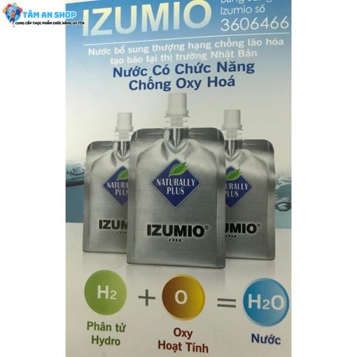 Thông tin chi tiết về Nước Izumio chính hãng