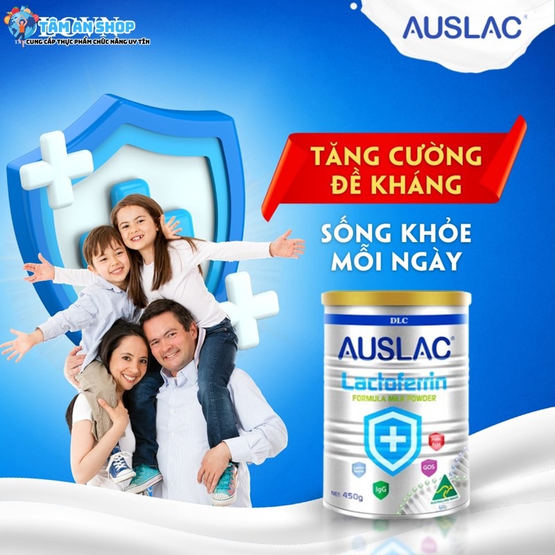 Sữa Auslac DLC dành cho cả gia đình