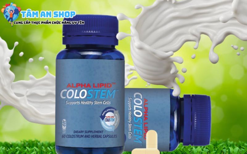 Alpha Lipid Colostem chứa hàm lượng cao kháng thể tự nhiên